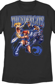 Womens Action Poses ThunderCats Shirt