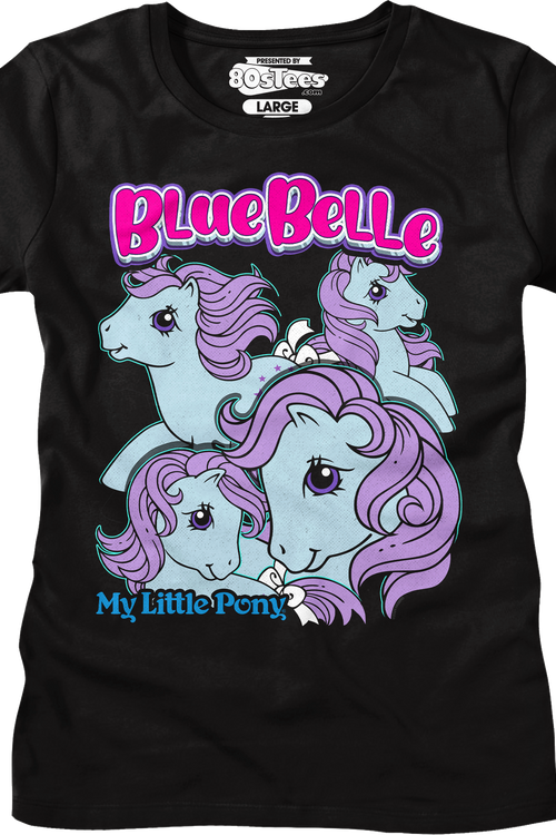 Womens Blue Belle Collage My Little Pony Shirt