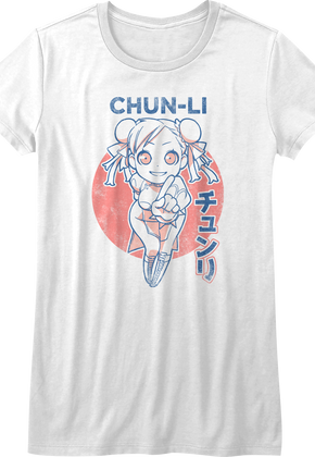 Womens Chibi Chun-Li Street Fighter Shirt