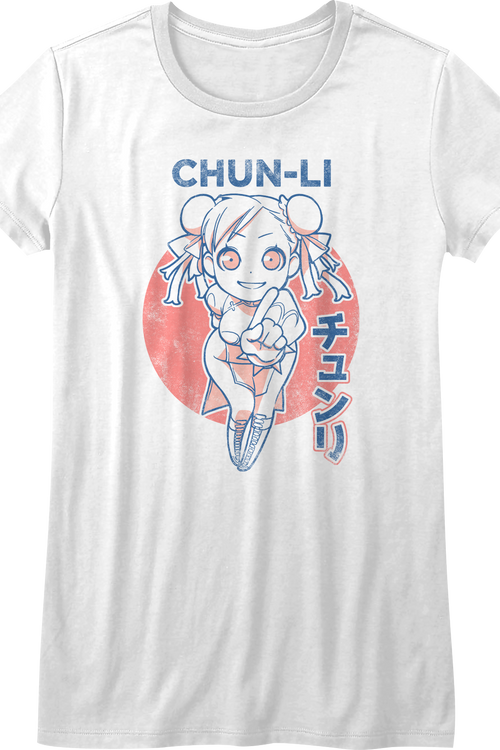 Womens Chibi Chun-Li Street Fighter Shirt