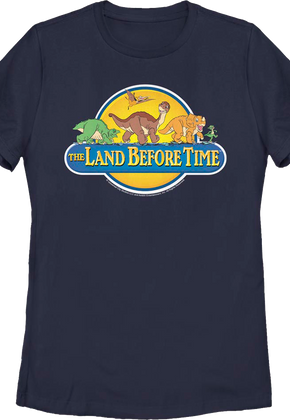 Womens Classic Logo Land Before Time Shirt