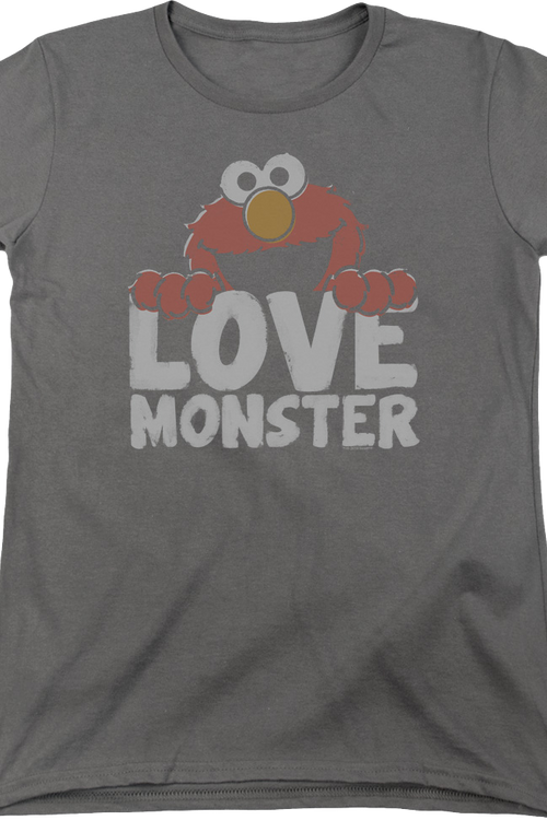 Womens Elmo Love Monster Sesame Street Shirt