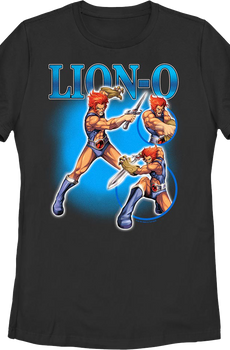 Womens Lion-O Collage ThunderCats Shirt