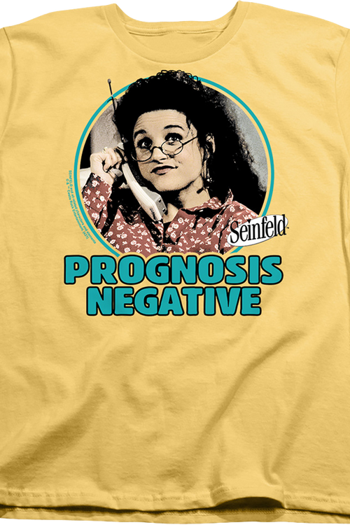 Womens Prognosis Negative Seinfeld Shirt