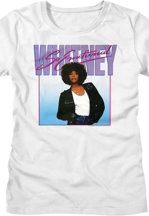 Womens So Emotional Whitney Houston Shirt