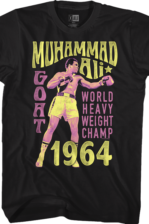 World Heavyweight Champ 1964 Muhammad Ali T-Shirt