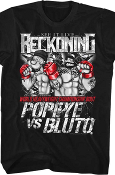 World Heavyweight Championship Bout Popeye T-Shirt