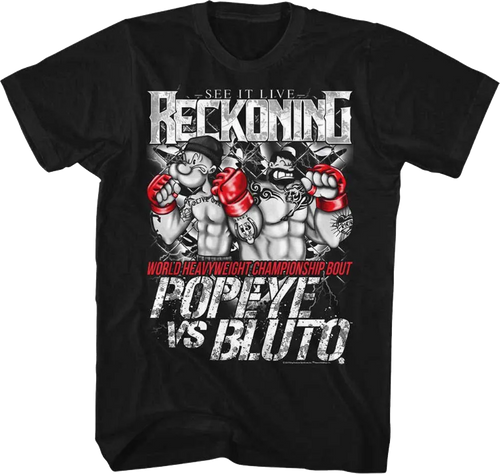 World Heavyweight Championship Bout Popeye T-Shirt