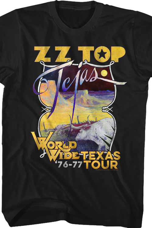 World Wide Texas Tour ZZ Top T-Shirt