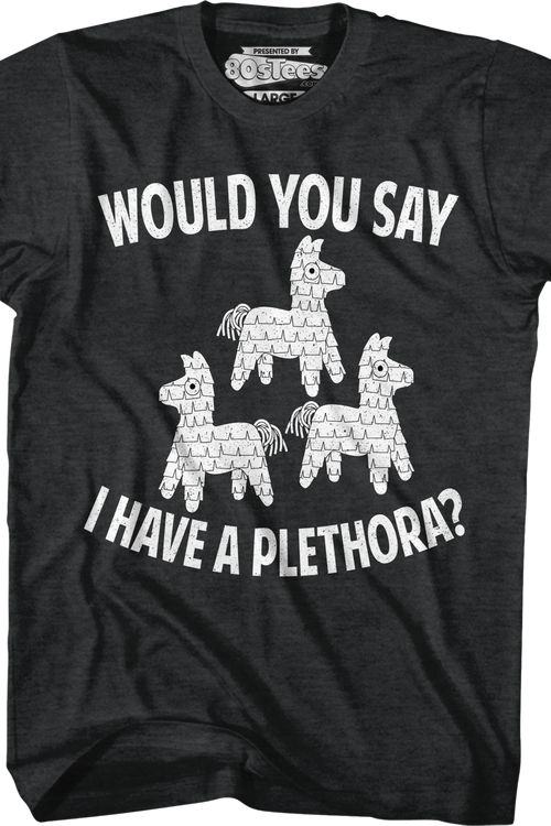 Would You Say I Have A Plethora Three Amigos T-Shirt