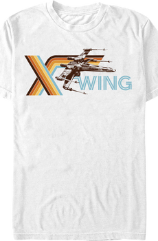 X-Wing Retro Flight Star Wars T-Shirt