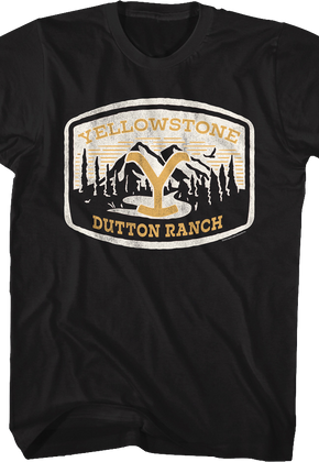 Yellowstone Dutton Ranch Patch Yellowstone T-Shirt