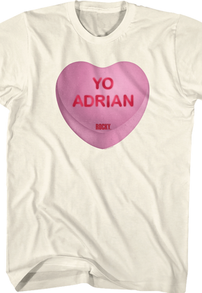 Yo Adrian Candy Heart Rocky T-Shirt