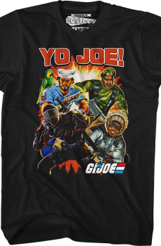 Yo Joe Collage GI Joe T-Shirt
