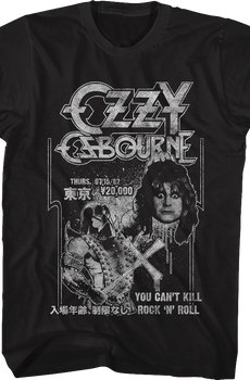 You Can't Kill Rock 'N' Roll Ozzy Osbourne T-Shirt