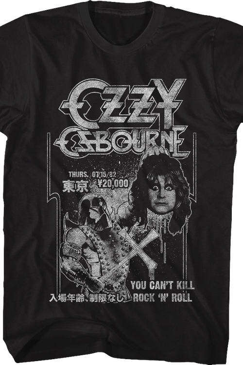 You Can't Kill Rock 'N' Roll Ozzy Osbourne T-Shirt