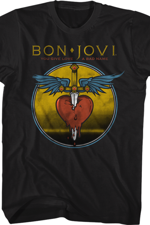 You Give Love A Bad Name Bon Jovi T-Shirt