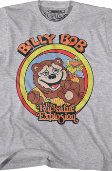Youth Billy Bob Brockali Rock-afire Explosion Shirt