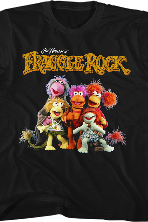 Youth Fraggles Photo Fraggle Rock Shirt