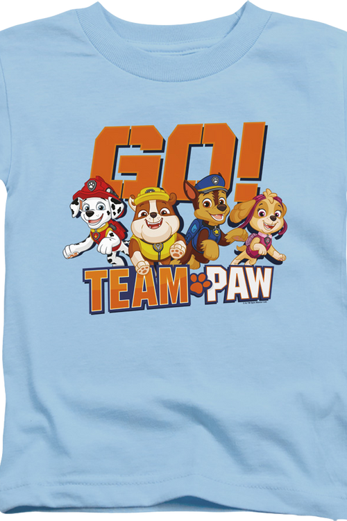 Youth Go Team PAW Patrol Shirt