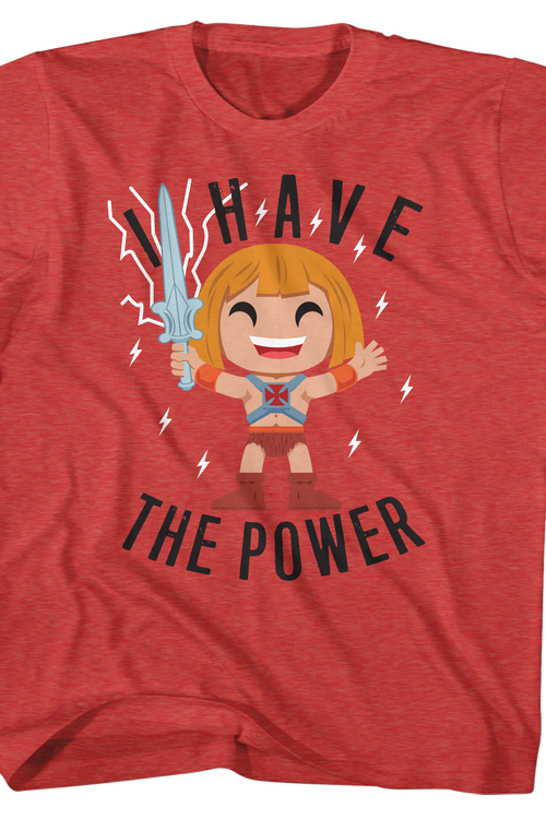 Youth He-Man I Have The Power Masters of the Universe Shirt
