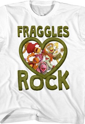 Youth Heart Fraggle Rock Shirt