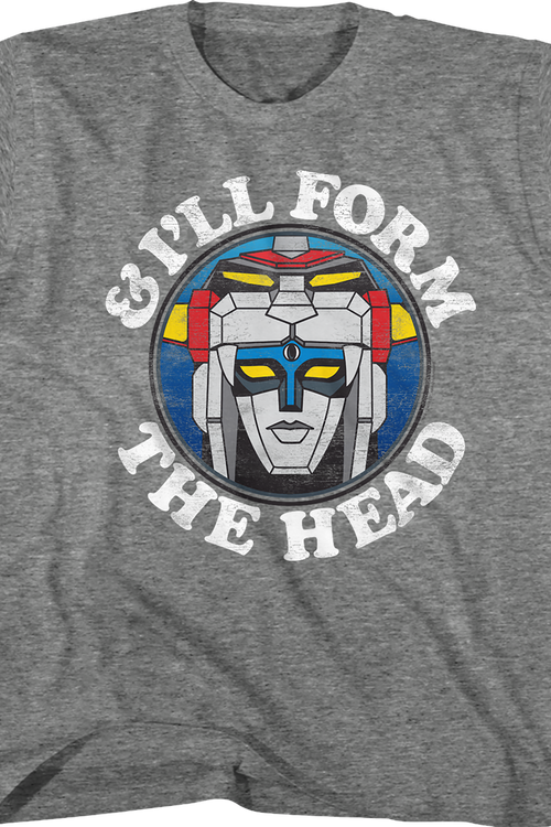 Youth I'll Form The Head Voltron Shirt