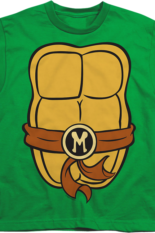 Youth Michelangelo Teenage Mutant Ninja Turtles Costume Shirt