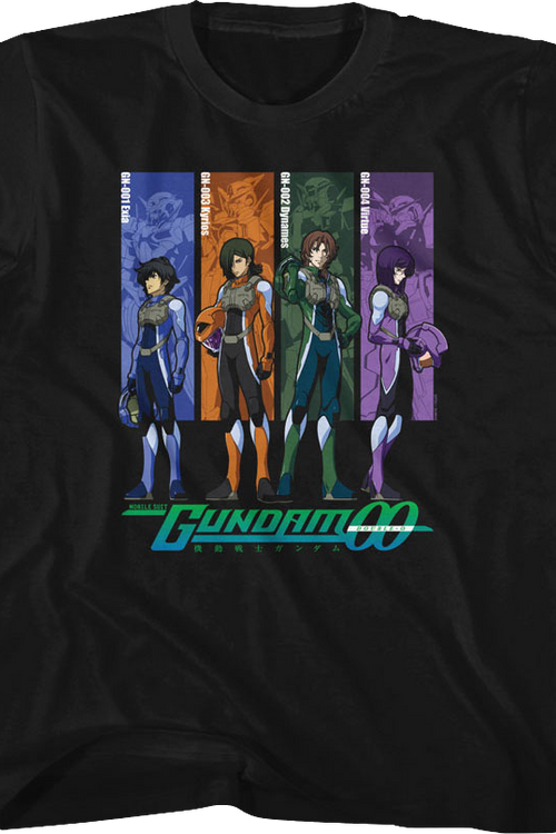 Youth Mobile Suit Gundam 00 Shirt