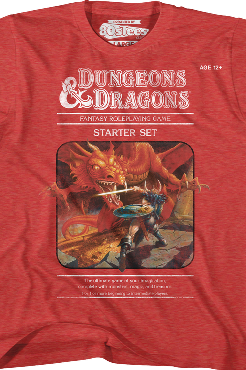 Youth Red Starter Set Dungeons & Dragons Shirt
