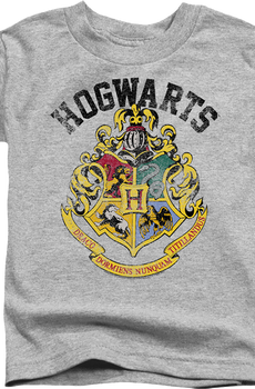 Youth Vintage Hogwarts Crest Harry Potter Shirt