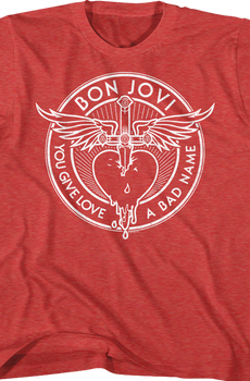 Youth You Give Love A Bad Name Bon Jovi Shirt