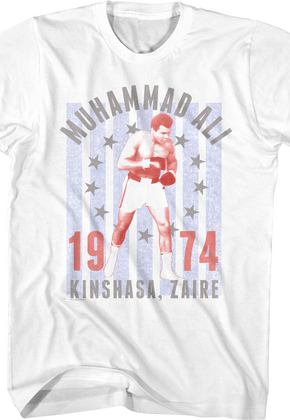 Zaire 1974 Muhammad Ali T-Shirt
